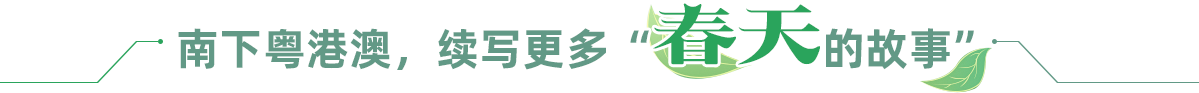南下粵港澳，續(xù)寫更多“春天的故事”