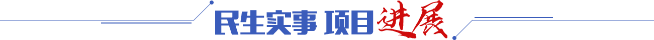 民生實事 項目進(jìn)展
